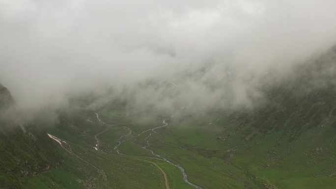 尼勒克百里画廊高清航拍