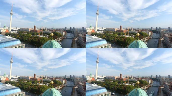 柏林的天际线，时光流逝