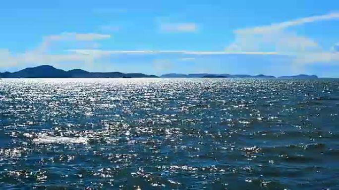 芭堤雅海滩的海景芭堤雅海滩的海景