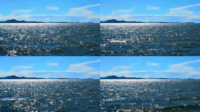 芭堤雅海滩的海景芭堤雅海滩的海景