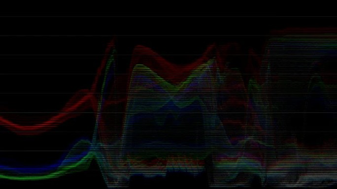 矢量范围线条波动折线