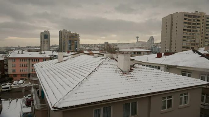 安卡拉的冬天-屋顶外观