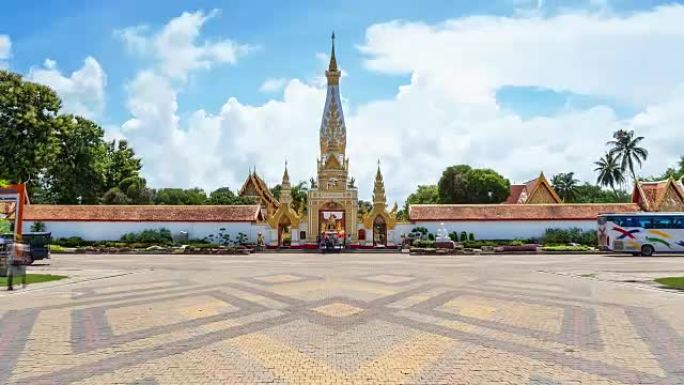 Phanom寺的Wat Phra; 时间流逝