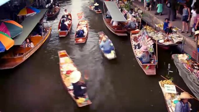 泰国曼谷浮动市场