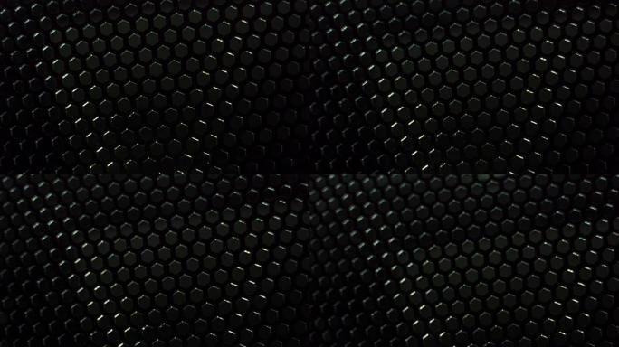 黑色金属发光孔