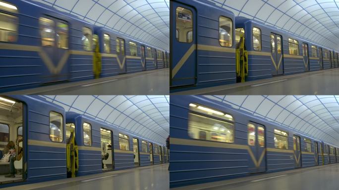 彼得堡生活｜实拍彼得堡地铁 延时4K