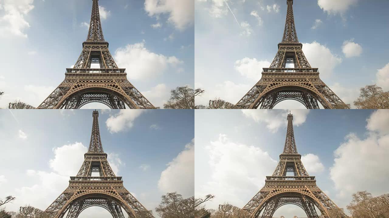 巴黎-埃菲尔铁塔-延时
