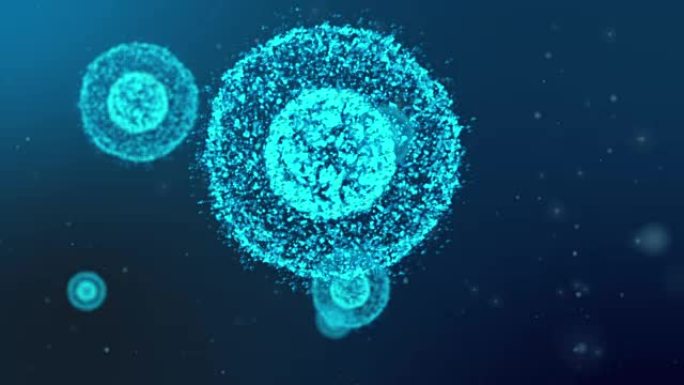 微观细胞生物癌细胞病毒细胞新冠病毒