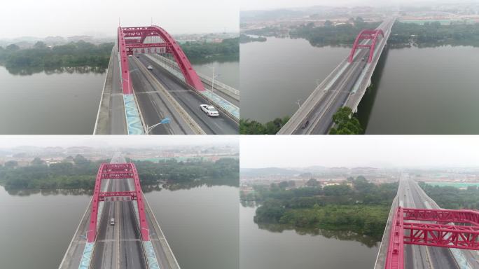 福建漳州水仙花大桥4K航拍