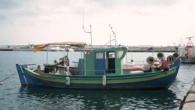 渔船。渔船