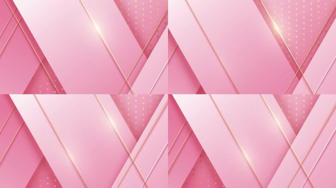 粉红几何图形抽象光效线条背景