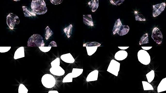 闪亮的钻石雨