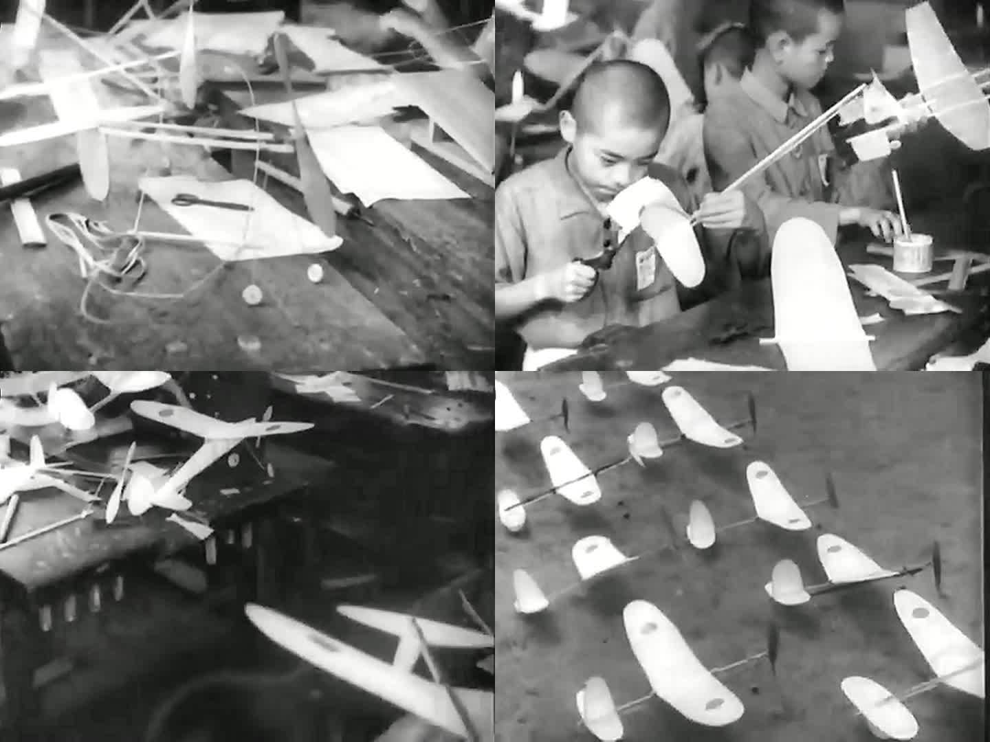 1941年日本 学校教育 飞机模型