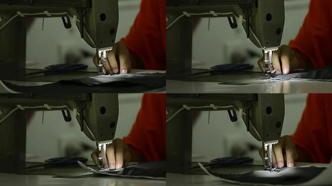 裁缝过程 -- 工业中的女性缝纫