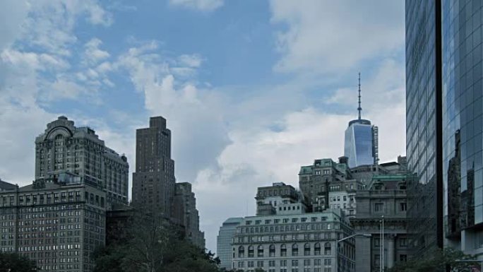 曼哈顿下城的自由塔