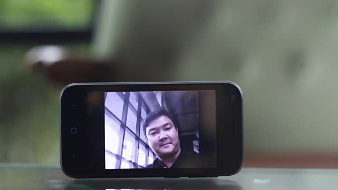 智能手机概念视频通话