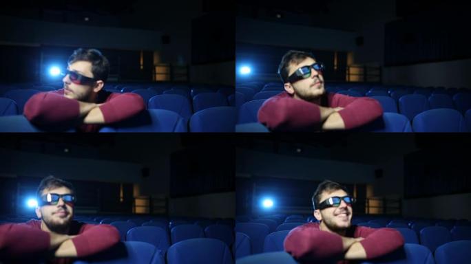 在电影院看电影电影院3D电影看电影