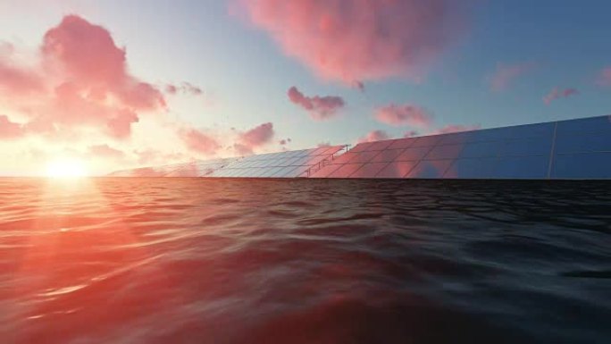 海上太阳能电池板光伏发电