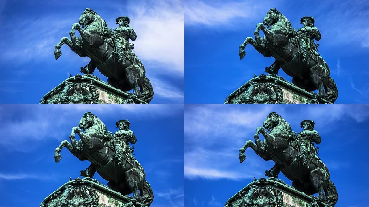 维也纳尤金王子马术雕像