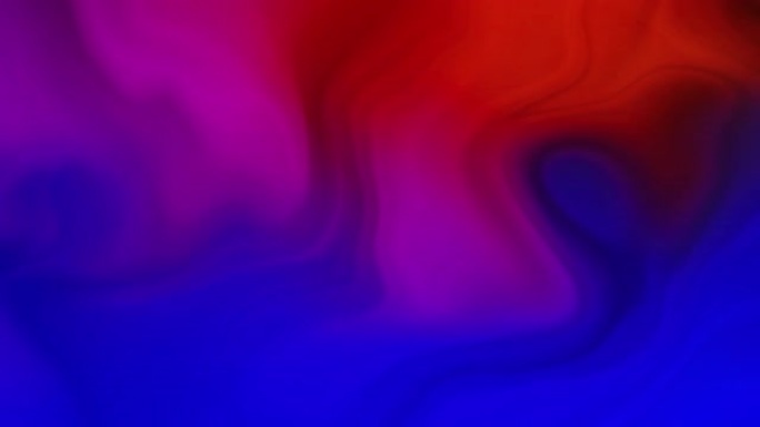 抽象彩色渐变和液波丝圈动画背景。