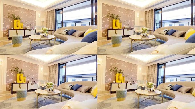 豪华客厅的内部