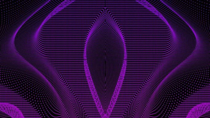 【4K时尚背景】紫光优雅曲线光线简约光影