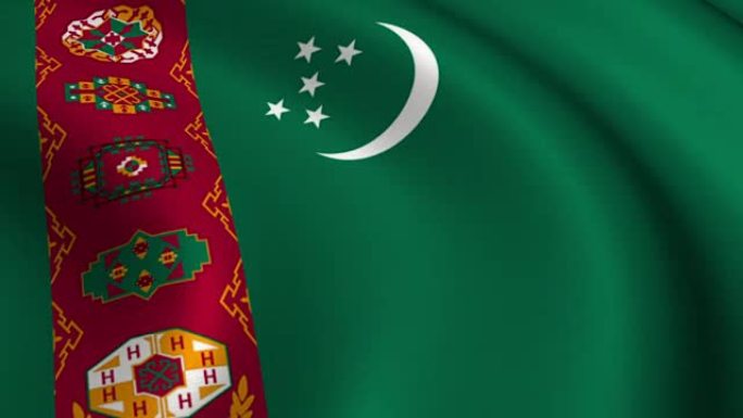 土库曼斯坦国旗Loopable