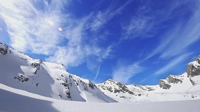 延时: Kuehtaiski度假胜地的奥地利阿尔卑斯山