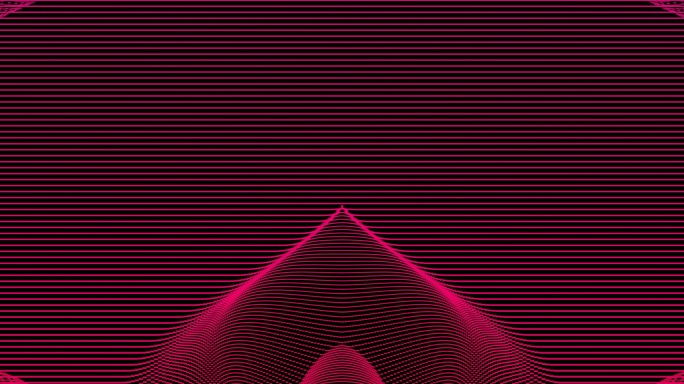 【4K时尚背景】玫红优雅曲线光线简约光影