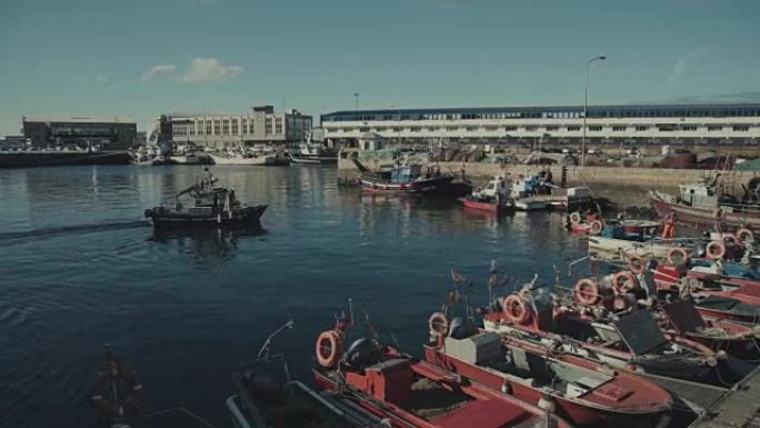 西班牙加利西亚维戈渔港