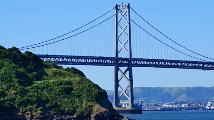 旧金山市概念: 海湾大桥