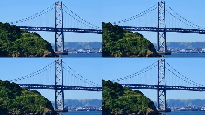 旧金山市概念: 海湾大桥