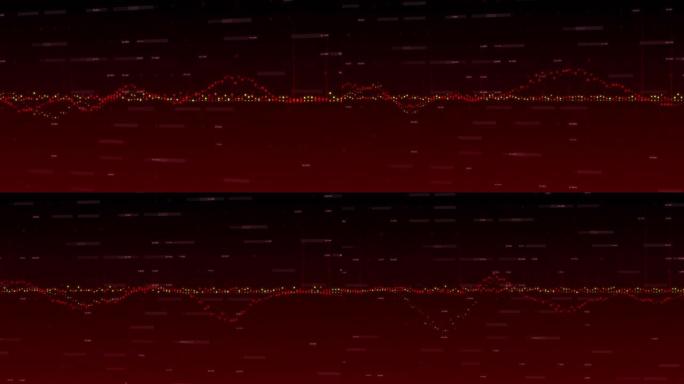 多莉拍摄红色图表挥舞数字数字背景