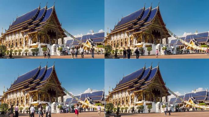 Wat Ban den Temple或Wat Den Sa Lee Si Mueng Gan在泰国清