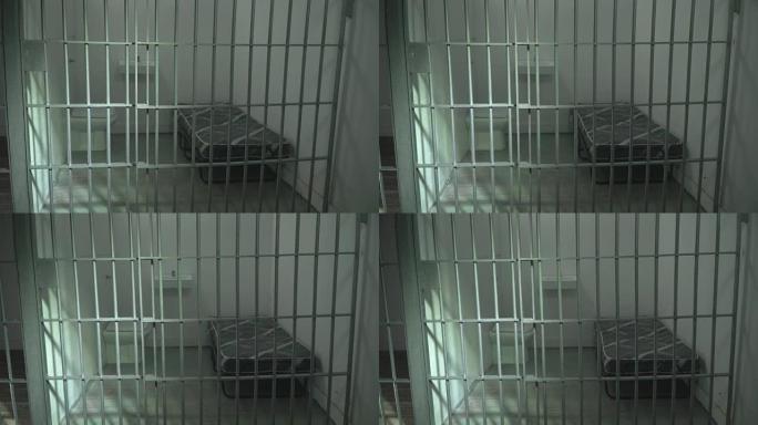4K DOLLY: 空监狱/带钢筋的牢房
