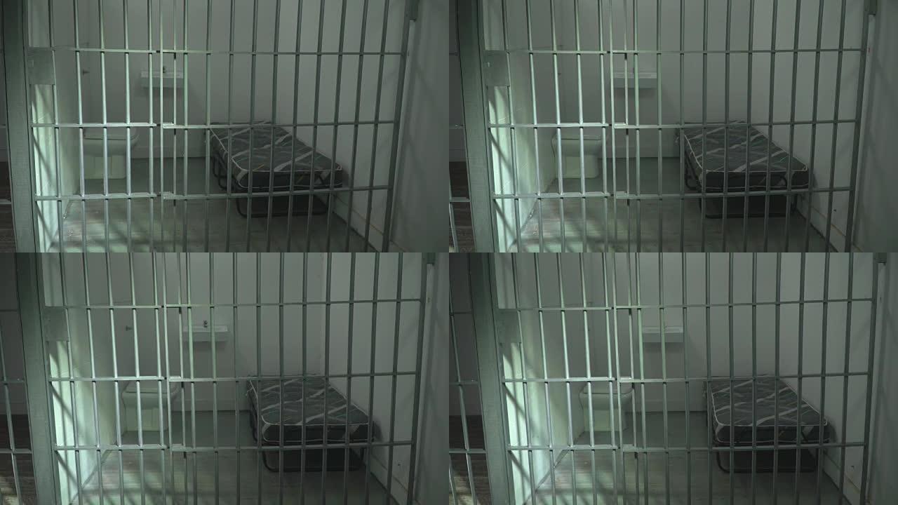 4K DOLLY: 空监狱/带钢筋的牢房