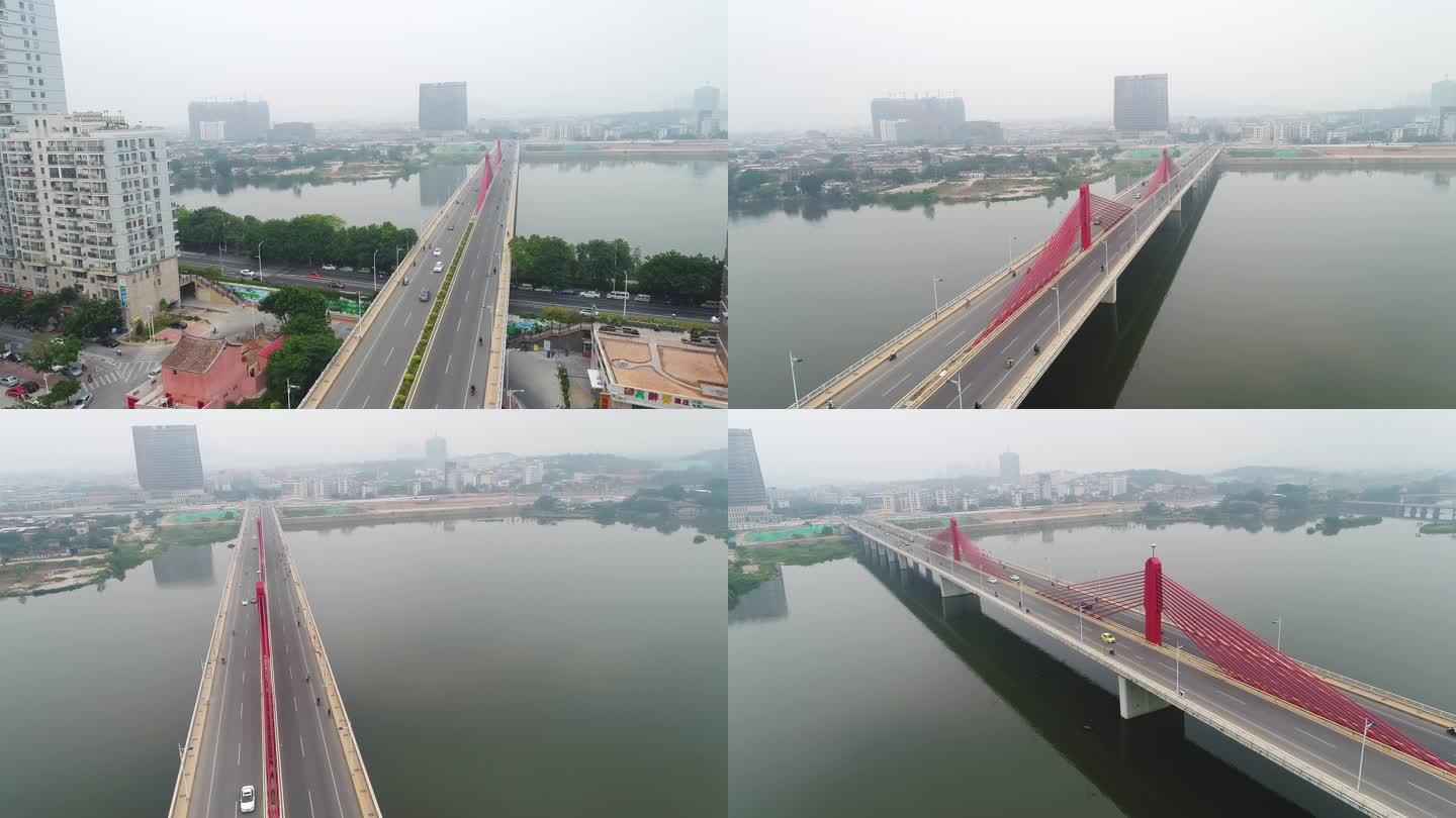 漳州战备大桥九龙江4K航拍