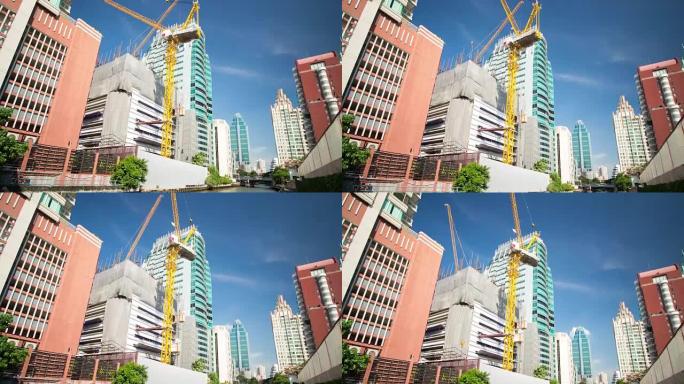 在河滨工作的延时