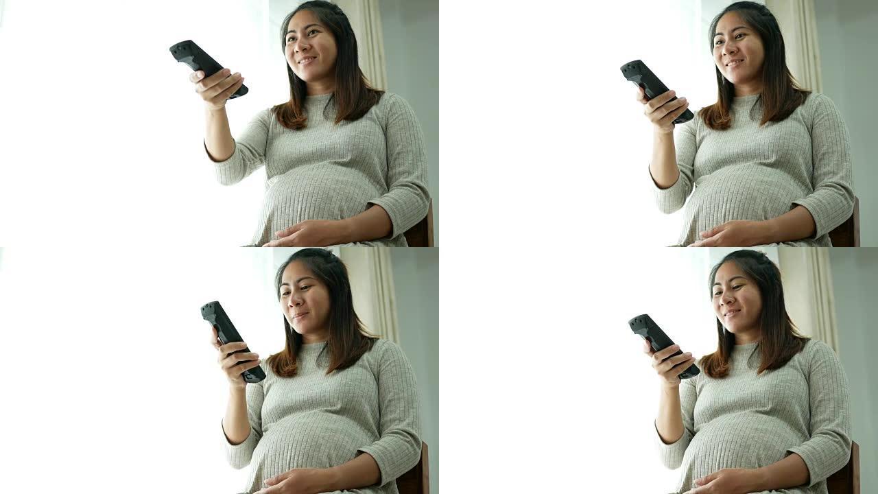 孕妇使用遥控器