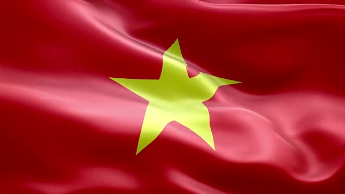 国旗越南波浪图案可循环元素