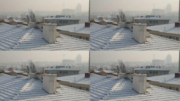 安卡拉的冬天-屋顶外观