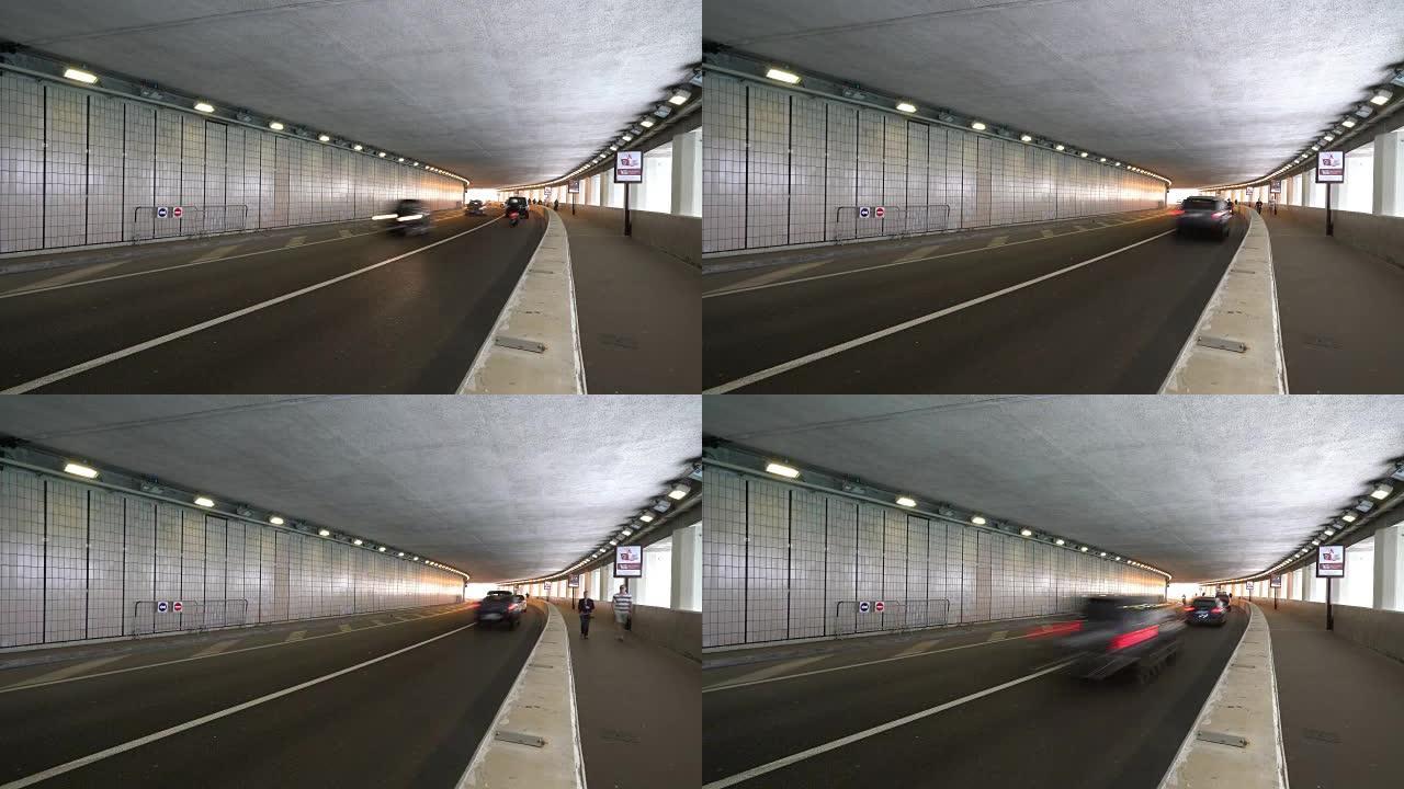 Time-lapse: 摩纳哥大奖赛隧道