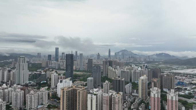 雨后深圳