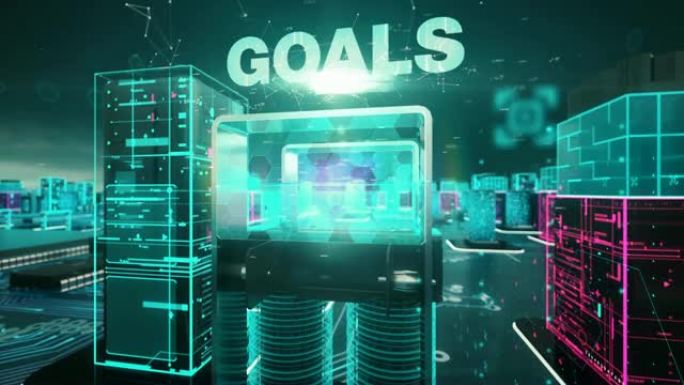 与数字技术概念会面