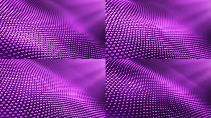 4k抽象图案背景循环 (紫色)
