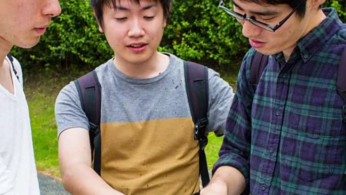 日本学生计划在大学户外工作