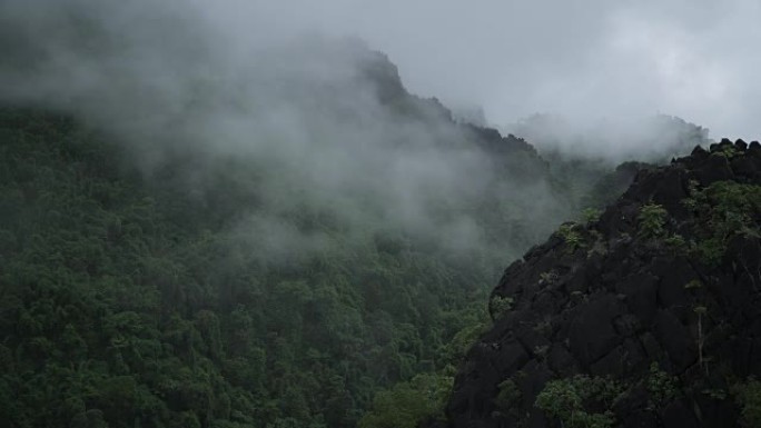 老挝迷雾山4k延时。