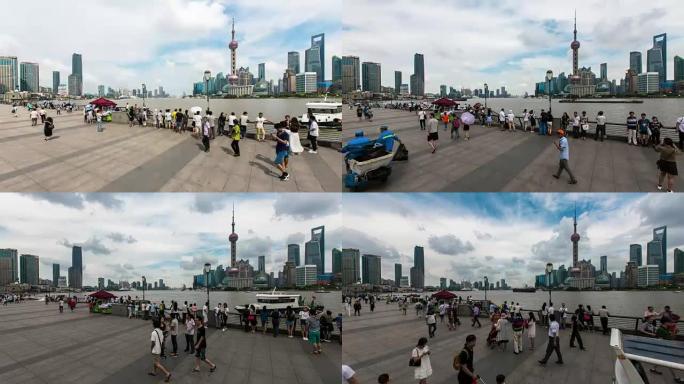上海城市景观4k延时，2016