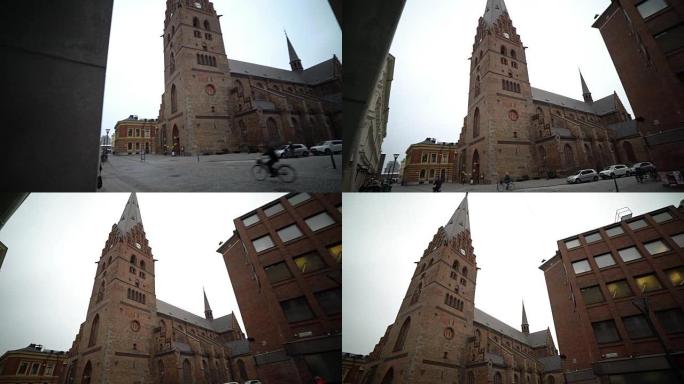 多莉射杀了瑞典圣彼得圣彼得佩特里教堂市中心的马尔默