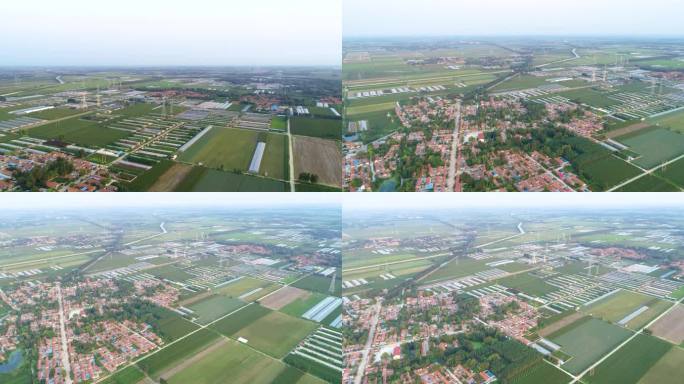 青岛平度乡村风光田园风光美丽乡村